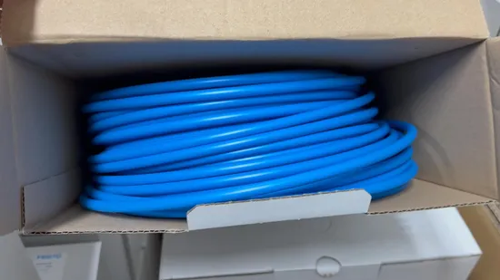 Trachea 558282 Pun-H-12X2-Si Plastic Tube Outer Diameter 12mm, Silver Tube Plastic Pipe
